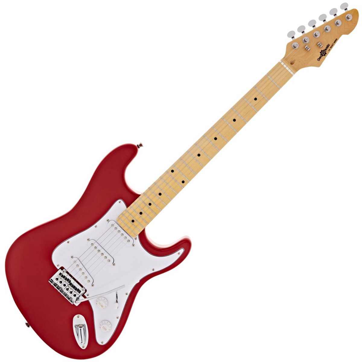 LA Select Elektrische Gitaar van Gear4music, Rood