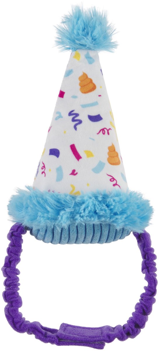Bark party pooper hat birthday pluche 29x9x9 cm