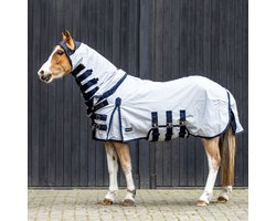 Horsegear Eczeemdeken Horsegear Hgextreme Hoody Full Neck Pony Grijs - 85/115