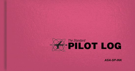 The Standard Pilot Logbook Pink - cover