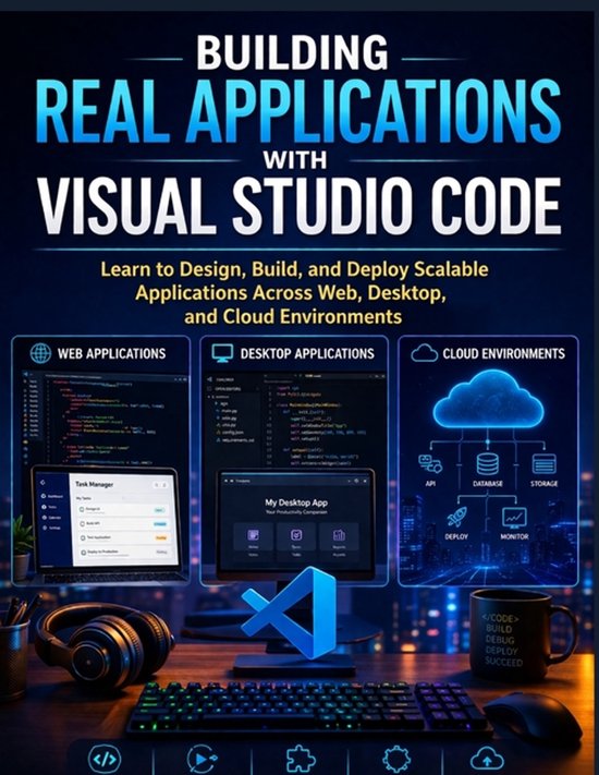Building Real Applications with Visual Studio Code - cover