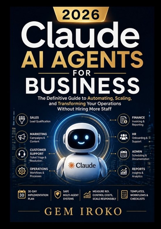 Claude AI Agents for Business - cover