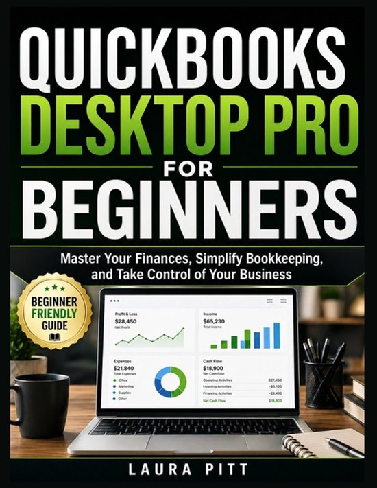 QuickBooks Desktop Pro for Beginners - cover