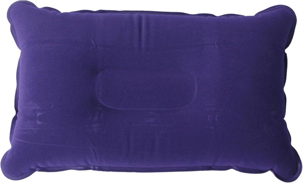 Opblaasbaar Kussen - Reiskussen - Lichtgewicht En Snel Opblaasbaar - Kussen - Geschikt voor buiten - Lichtgewicht en draagbaar - Blauw - 1 Stuk - van Imperatoris