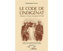 Harmattan Sénégal-Le code de l'indigénat