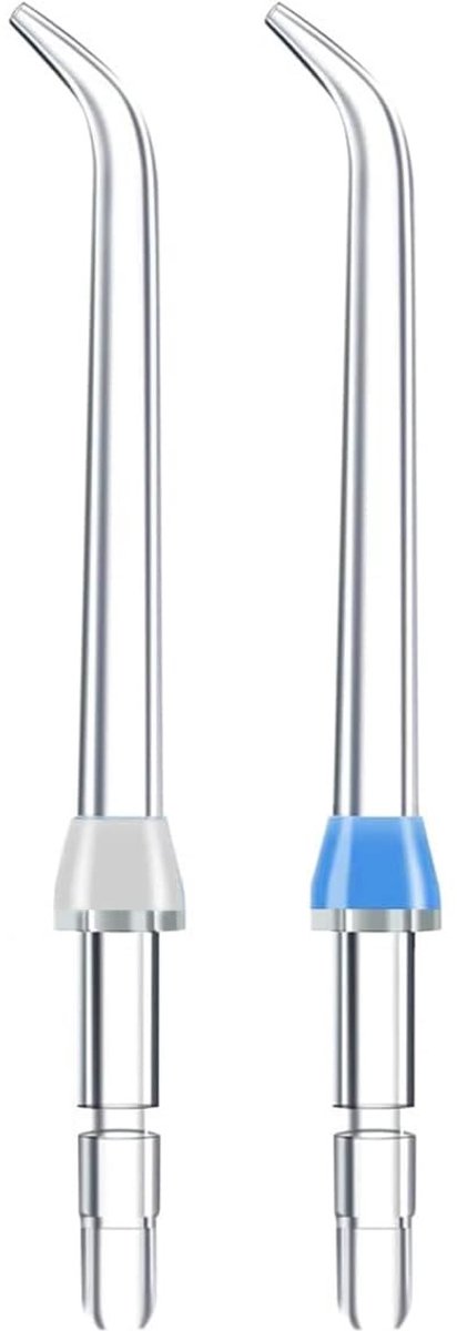 Allecto - Reservepunten Waterflosser - Effectieve Tandverzorging - 2 Stuks - Voor Monddouche - Tanden reinigen - Perfect voor Beugels