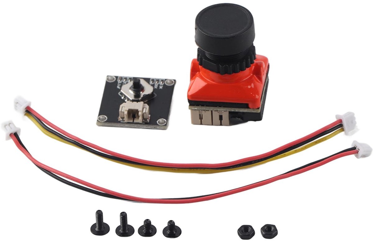 Allecto - HD 1500TVL 2.1MM Lens OSD Camera - Quadcopter - RC Racing Drone - Professionele en Amateuraerial Fotografie - Videografie - Geschikt voor Drone Camera, Kleur of model drone.