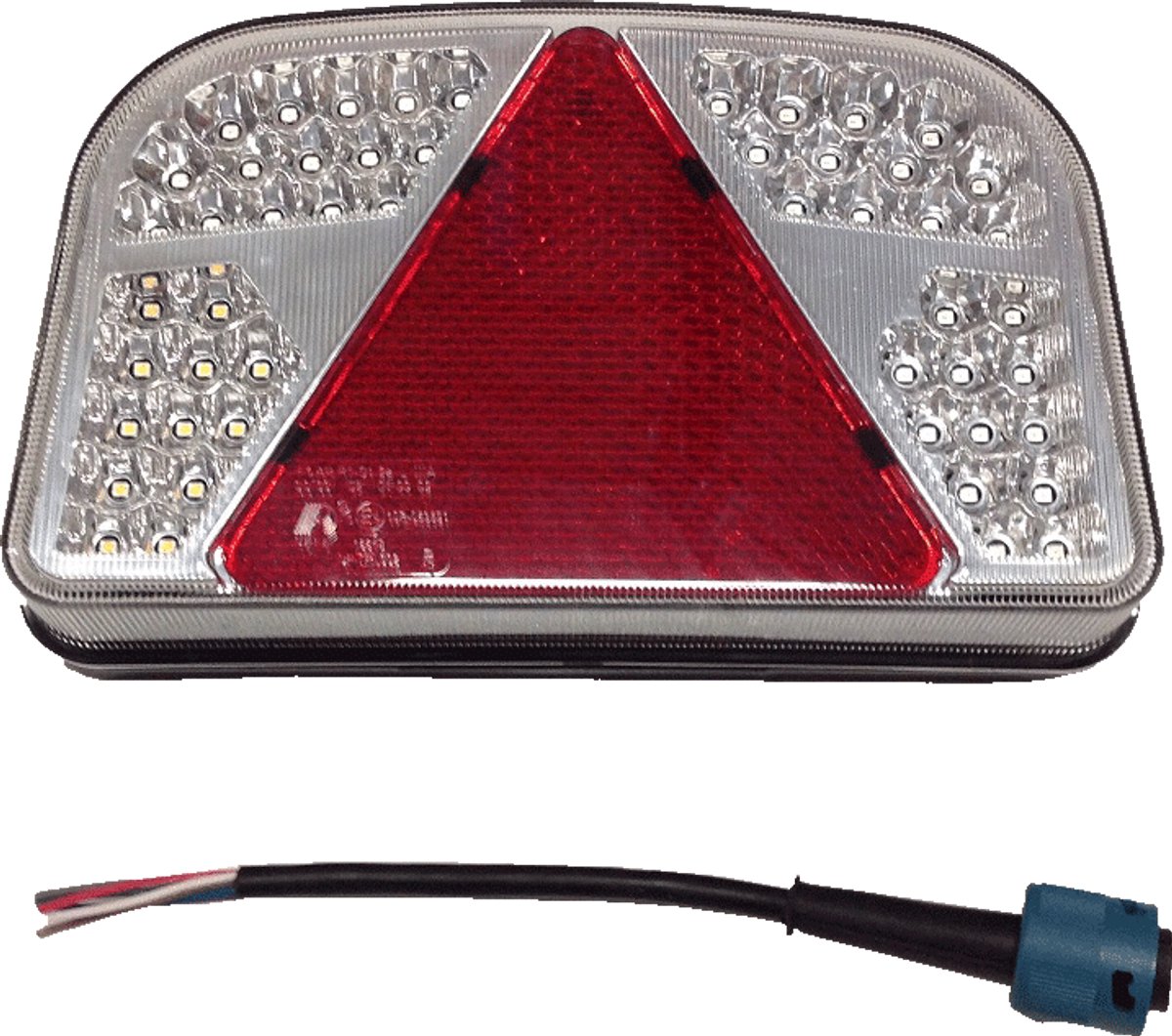 Achterlicht LED 244x149x48mm — Rechts