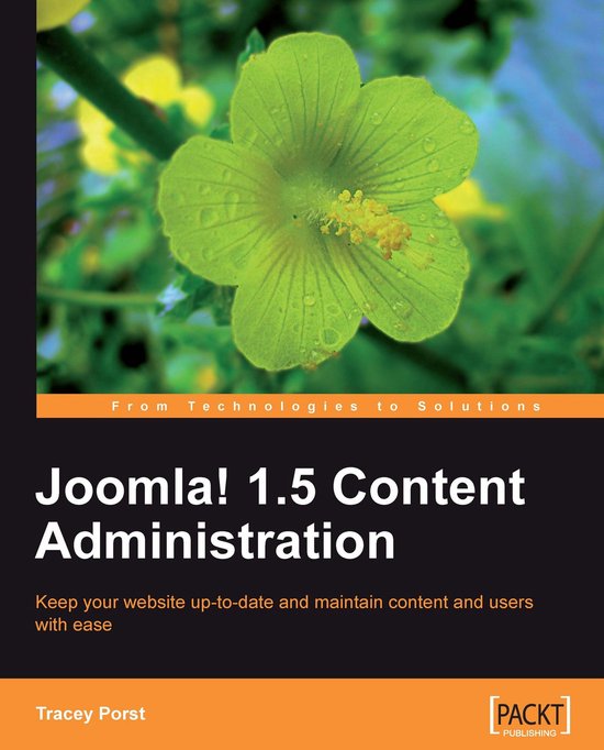 Joomla! 1.5 Content Administration - cover
