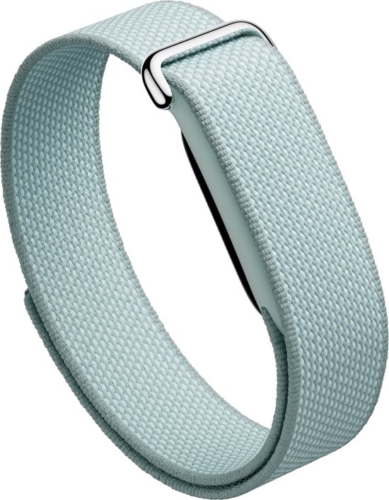 Google Fitbit Air Fog - Activity Tracker - Met Groen/Grijs actiesportbandje met klittenband
