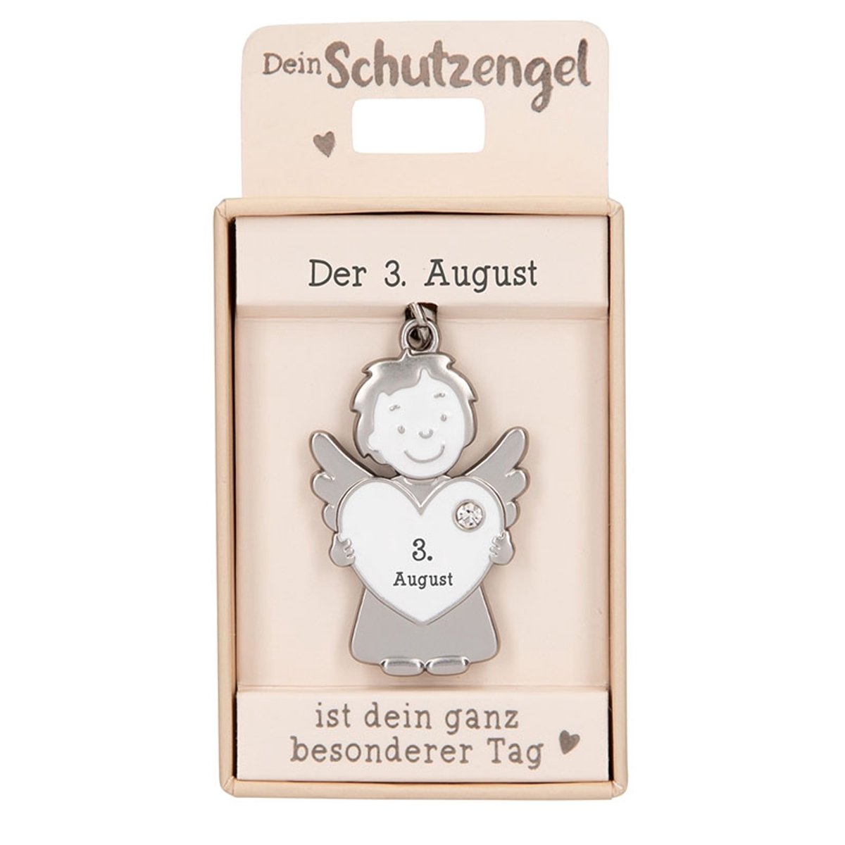 Depesche beschermengel sleutelhanger voor kinderen - geluksbrenger cadeau.
