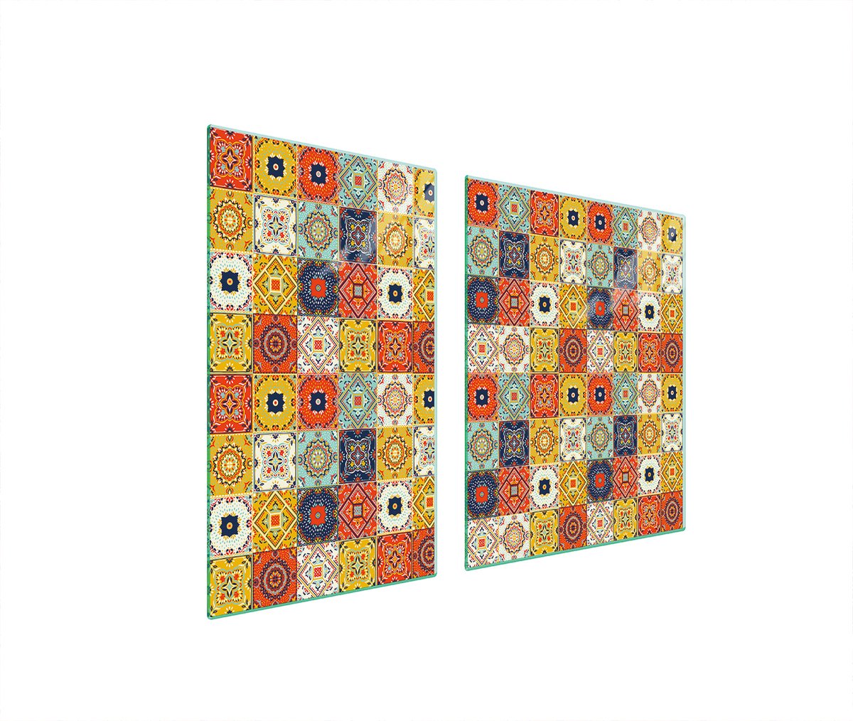 TMK ArtDeko Serie - Snijplank - 100x52 cm - Veelzijdig - Mozaïek Design