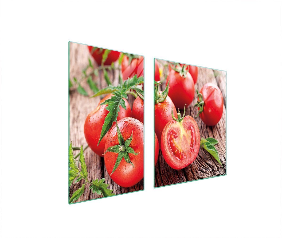 TMK ArtDeko Pomidory Serie - Snijplank - 100x52 cm - Glas - Bescherming