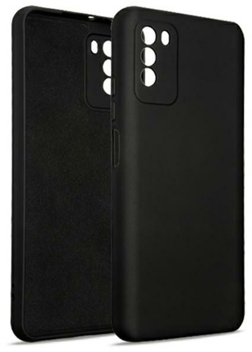 Beline siliconen hoesje voor Xiaomi Poco M4 Pro 5G zwart/zwart