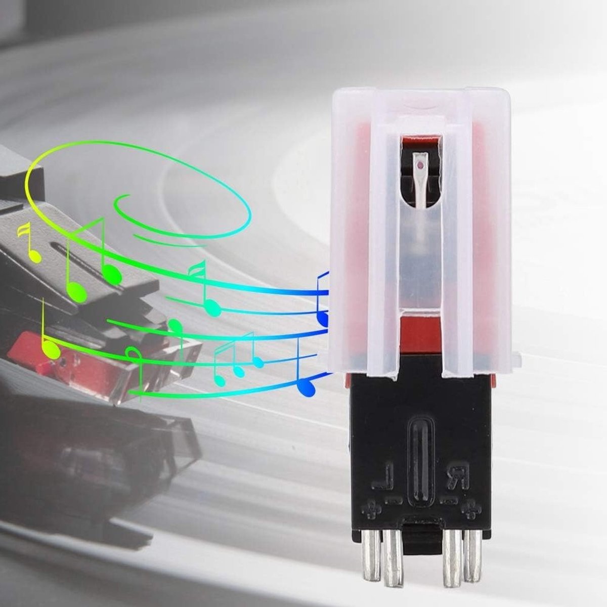 Ergonomisch Ontwerp Stereo Stylus voor LP Speler - Hoogwaardige Naald Accessoires voor USB Draaitafels met Duurzame Materialen