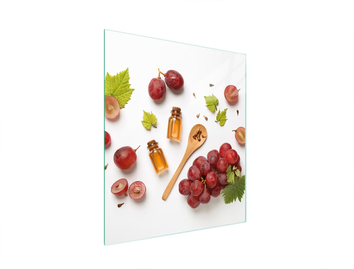 TMK ArtDeko - Snijplank - Glas - 45x52 cm - Osłona kuchenki