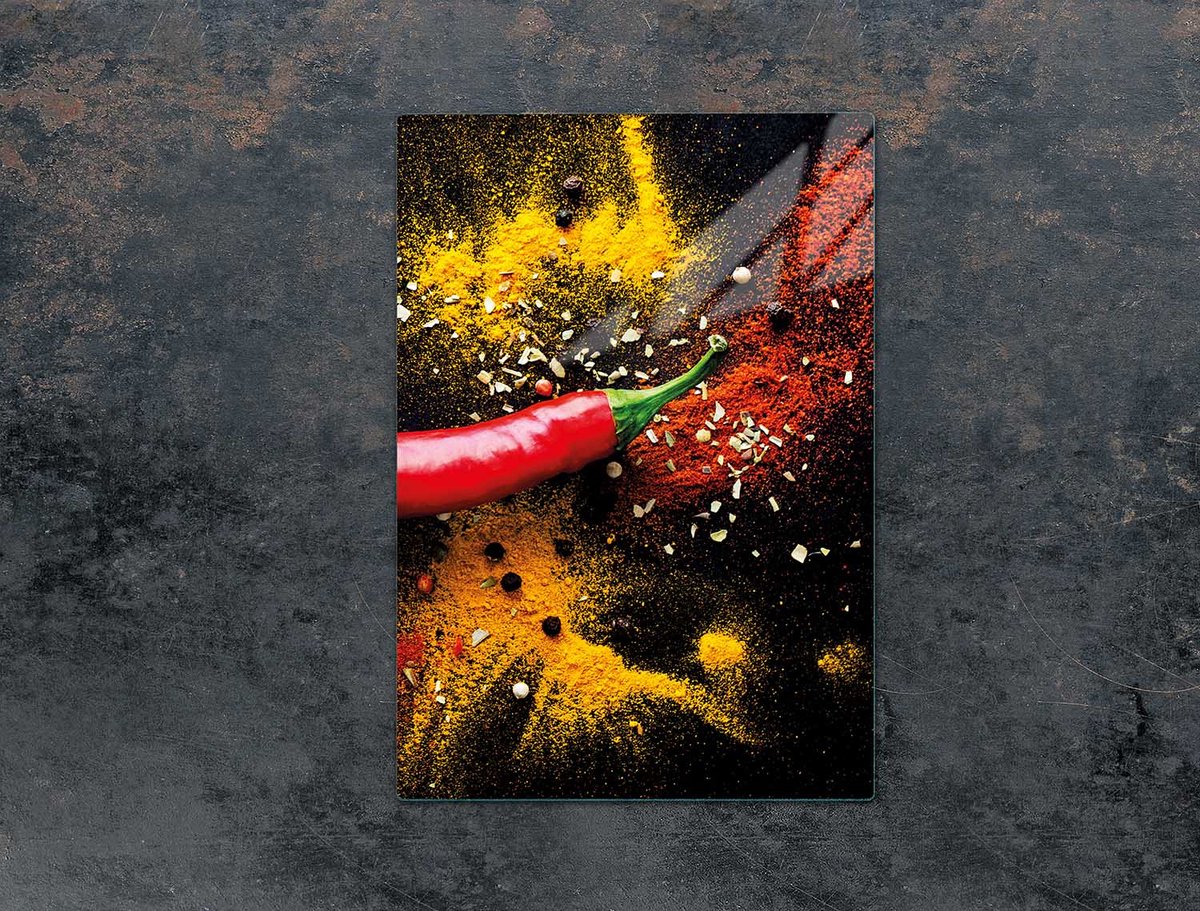 TMK ArtDeko - Snijplank - 35x52 cm - Gehard Glas - Multicolor