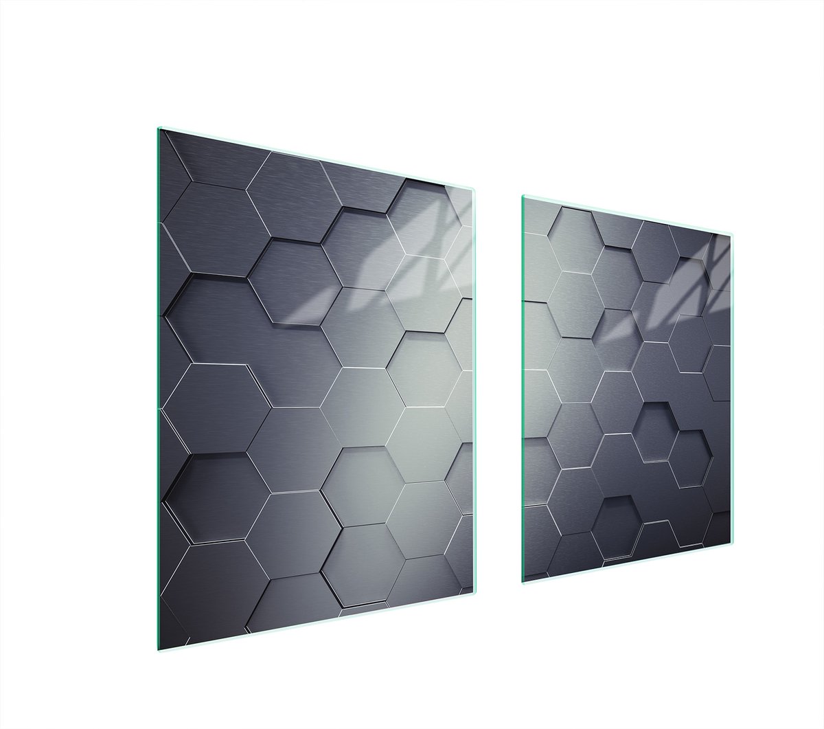 TMK ArtDeko - Snijplank - 85x52 cm - Glas - Beschermende Platte
