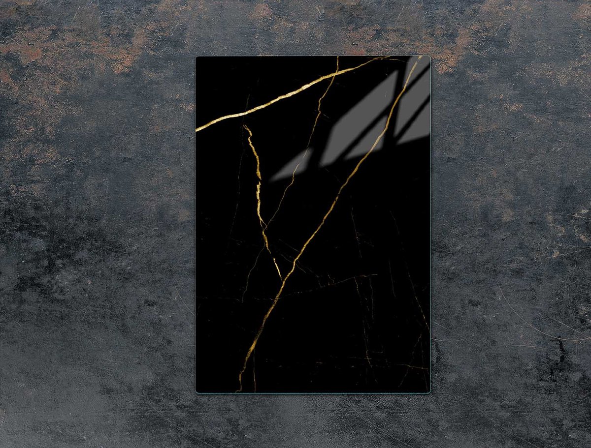 TMK ArtDeko - Snijplank - 35x52 cm - Glas - Marmereffect
