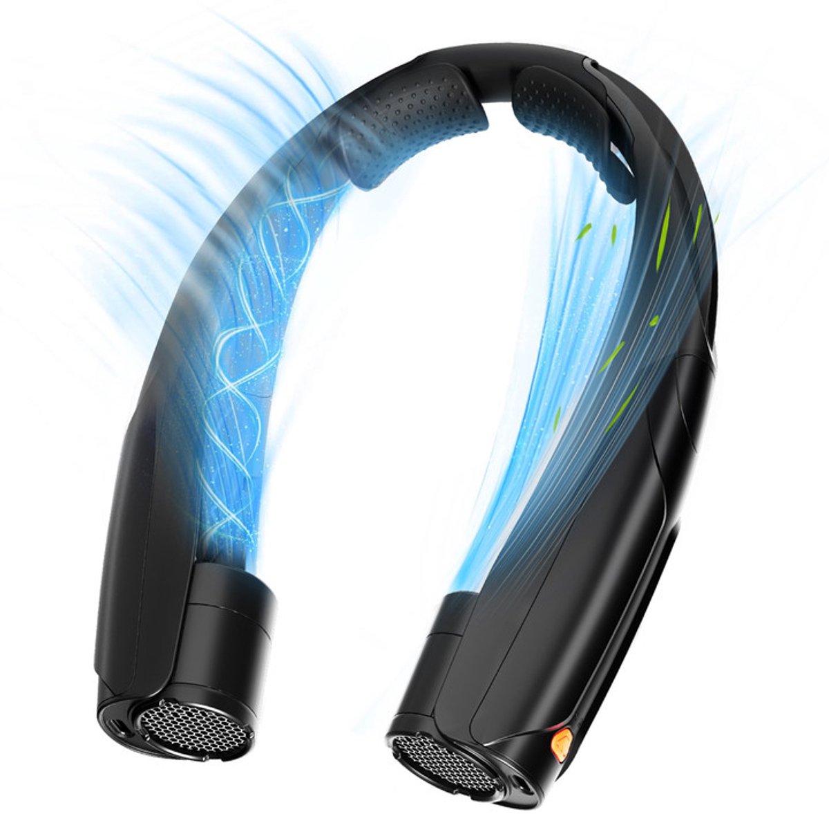 Draagbare NekVentilator - 6 standen met koeling- 6000 mAh Lange Batterijduur USB Oplaadbaar - Mini Ventilator ideaal Voor Buitensport woon-werkverkeer en Dagelijks Gebruik