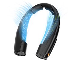 Draagbare NekVentilator – 6 standen met koeling- 6000 mAh Lange Batterijduur USB Oplaadbaar – Mini Ventilator ideaal Voor Buitensport woon-werkverkeer en Dagelijks Gebruik