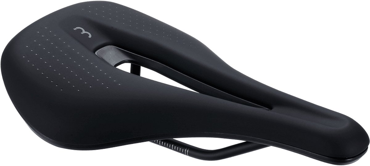 BBB Cycling Echelon Pro Fietszadel - Mountainbike en Racefiets Zadel met Competitieve Houding 30° - 250 x 155mm - 216 gram - Fietszadel Heren en Dames - BSD-173