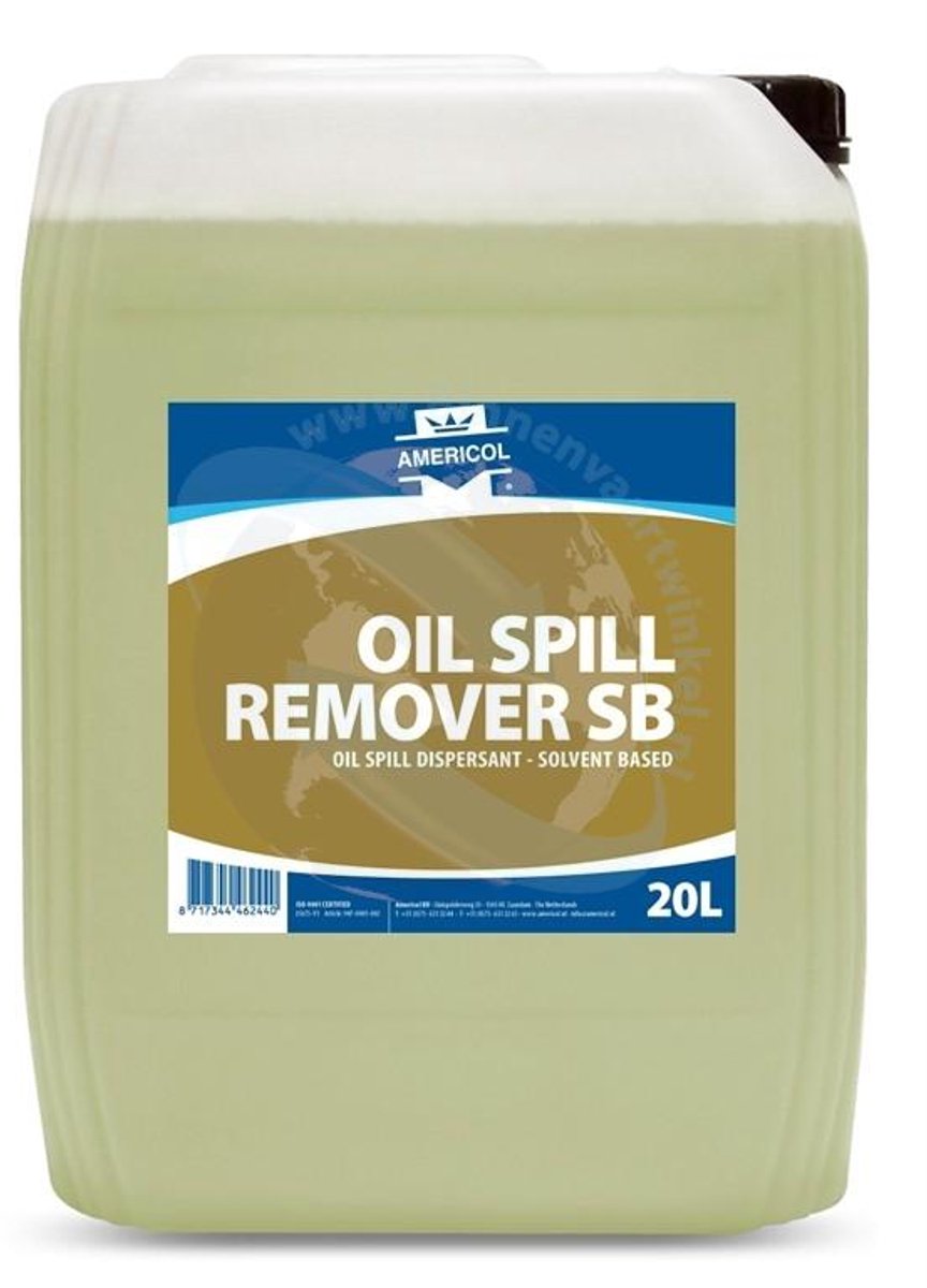 Americol - Oil Spill Remover SB – Oliebestrijdingsmiddel voor Maritiem & Offshore Gebruik
