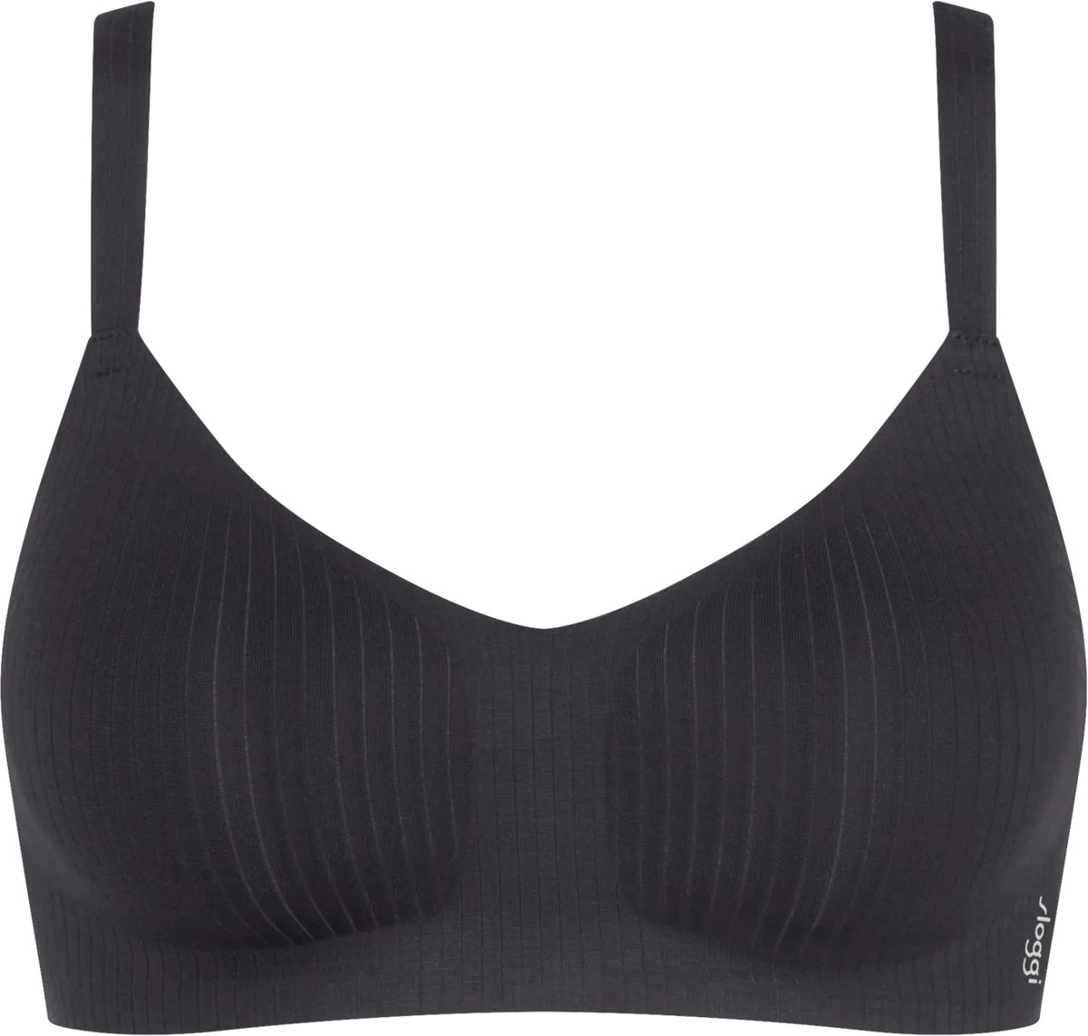 Sloggi ZERO Feel Pure Soft bra Dames Beha - ZWART