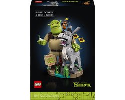 LEGO® Shrek: Shrek, Ezel en de Gelaarsde Kat - 72423
