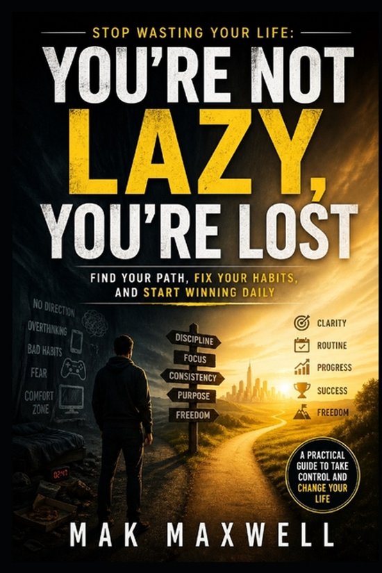 You're Not Lazy, You're Lost - cover