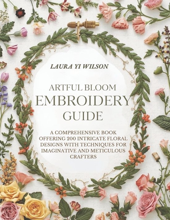 Artful Bloom Embroidery Guide - cover