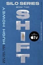 Boekomslag 'Shift' van Hugh Howey, boek twee uit de Silo serie, met ijzige letters.