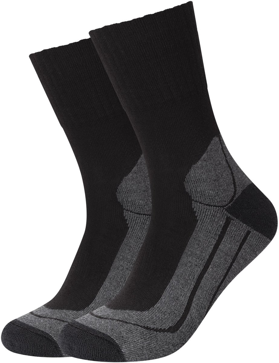 camano, Wandelsokken, functionele sokken, multipack, 2-pack, 2 paar sokken, enkelsteun, anatomische pasvorm, sportsokken, hiking, sportief, actief, comfort, avontuur, wandeling, aangenaam voetklimaat.