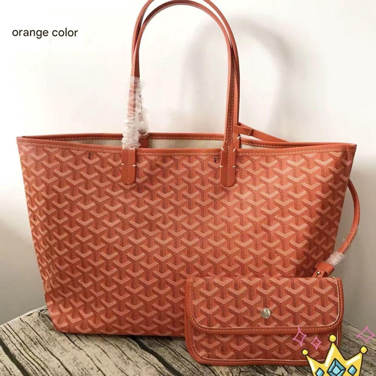 Killogood Dames Schoudertas - Handtas - Werktas - Shopper - Tote bag - Moeder- en kindpakket - Oranje L