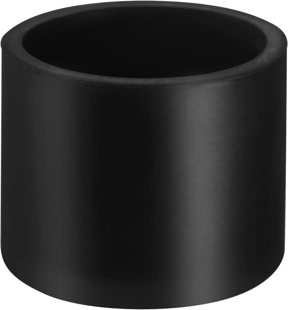 Stoelpootdoppen - Meubeldopjes Vloerbeschermers - Meubels Beschermen - Zachte Siliconen - 42.5 mm Binnendiameter - Zwart