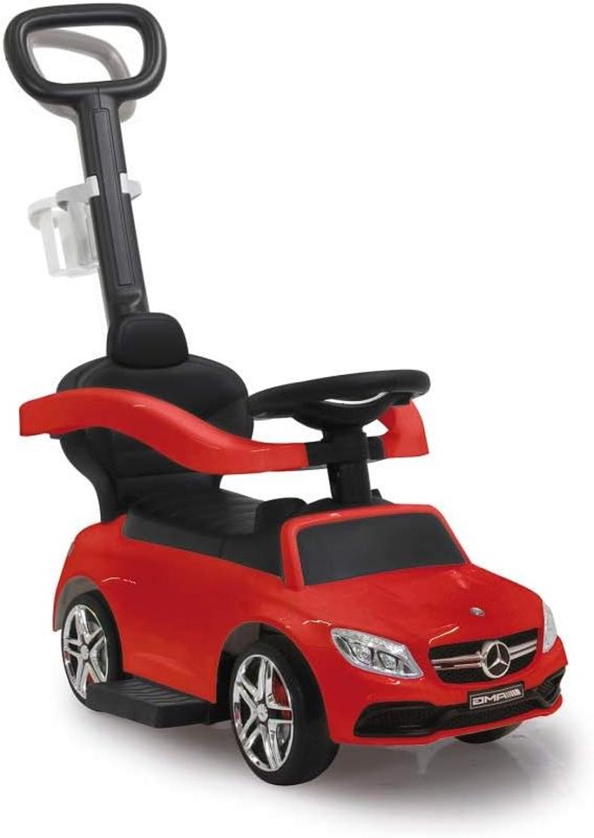 Loopauto Mercedes - Rijauto Kinderen - Binnen en buiten spelen - Kantelbeveiliging - N.v.t. - Rood