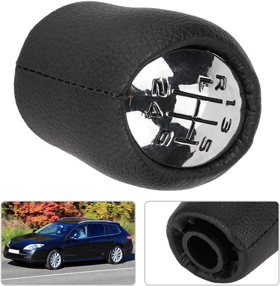 Schakelpookknop - Schakelhendel Versnellingspook - Auto-aanpassing - Ergonomisch ontwerp - 6 versnellingen - Zwart van Merkloos — afbeelding 5