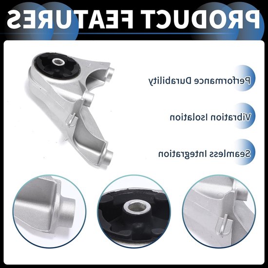 Motorsteun No.96626810 voor Chevrolet Captiva 2007-2010 - Zilverkleurig, Hoogwaardige Kwaliteit, Duurzaam en Betrouwbaar 1 Stuk — afbeelding 3