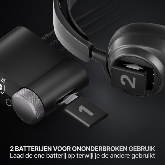 SteelSeries - Arctis Nova Pro Omni - Casque de jeu sans fil haute résolution - Noir