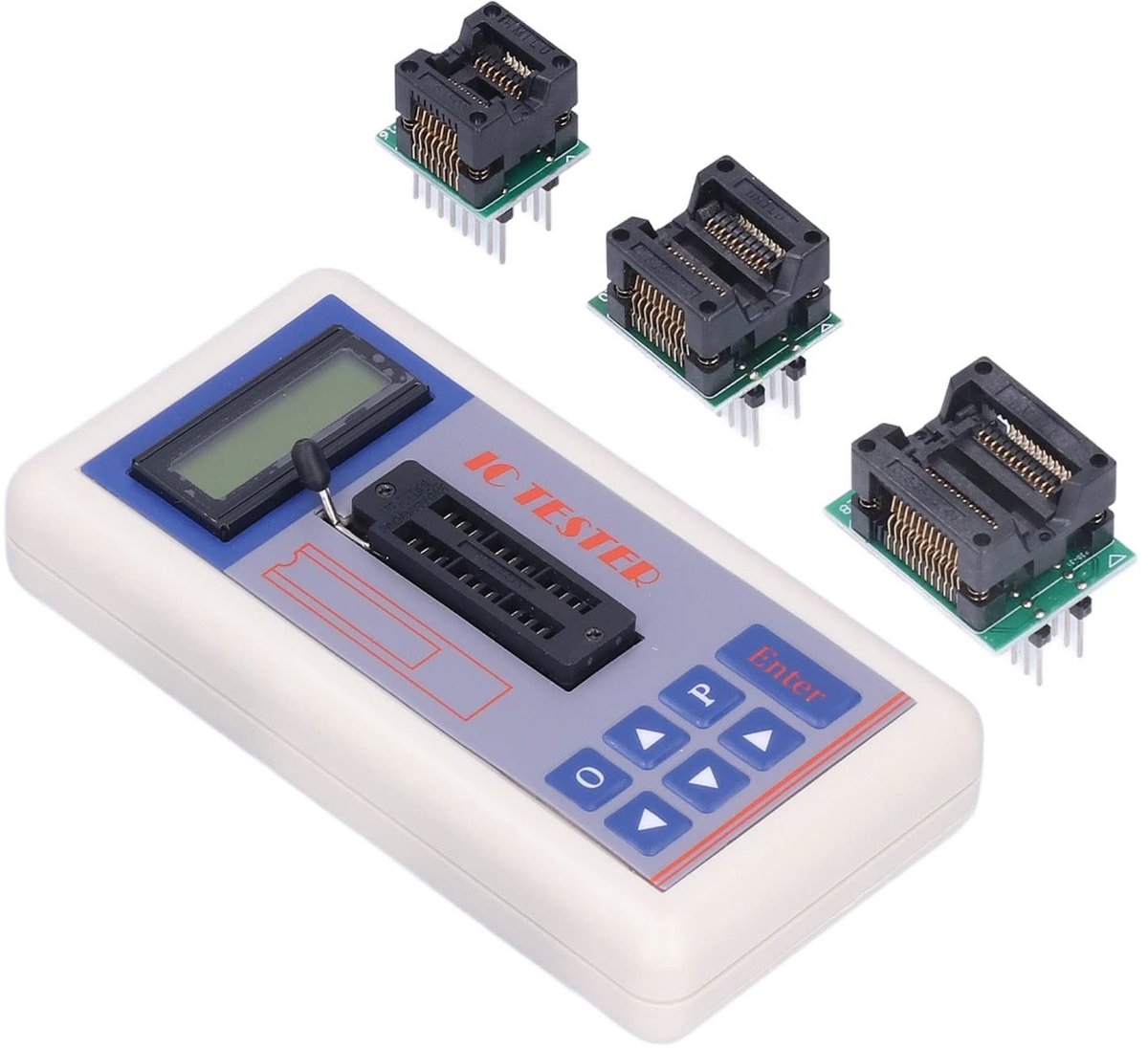 Allecto - Integrated Circuit Tester - IC-transistormeter - Meerdere Testmodi - Compact Formaat - Efficiënte Meting - Voor Micro-elektronica-ingenie...