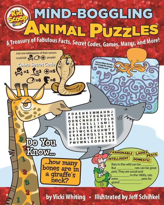 Mind-Boggling Animal Puzzles - cover