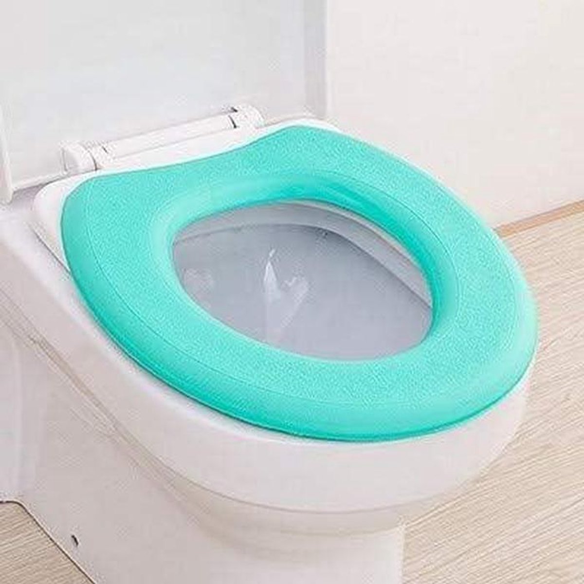 Toiletbril Pad - Toiletzitting Kussen - Comfortabel Zitten - Waterdicht Schuim - 3 stuks - Roze Blauw Groen