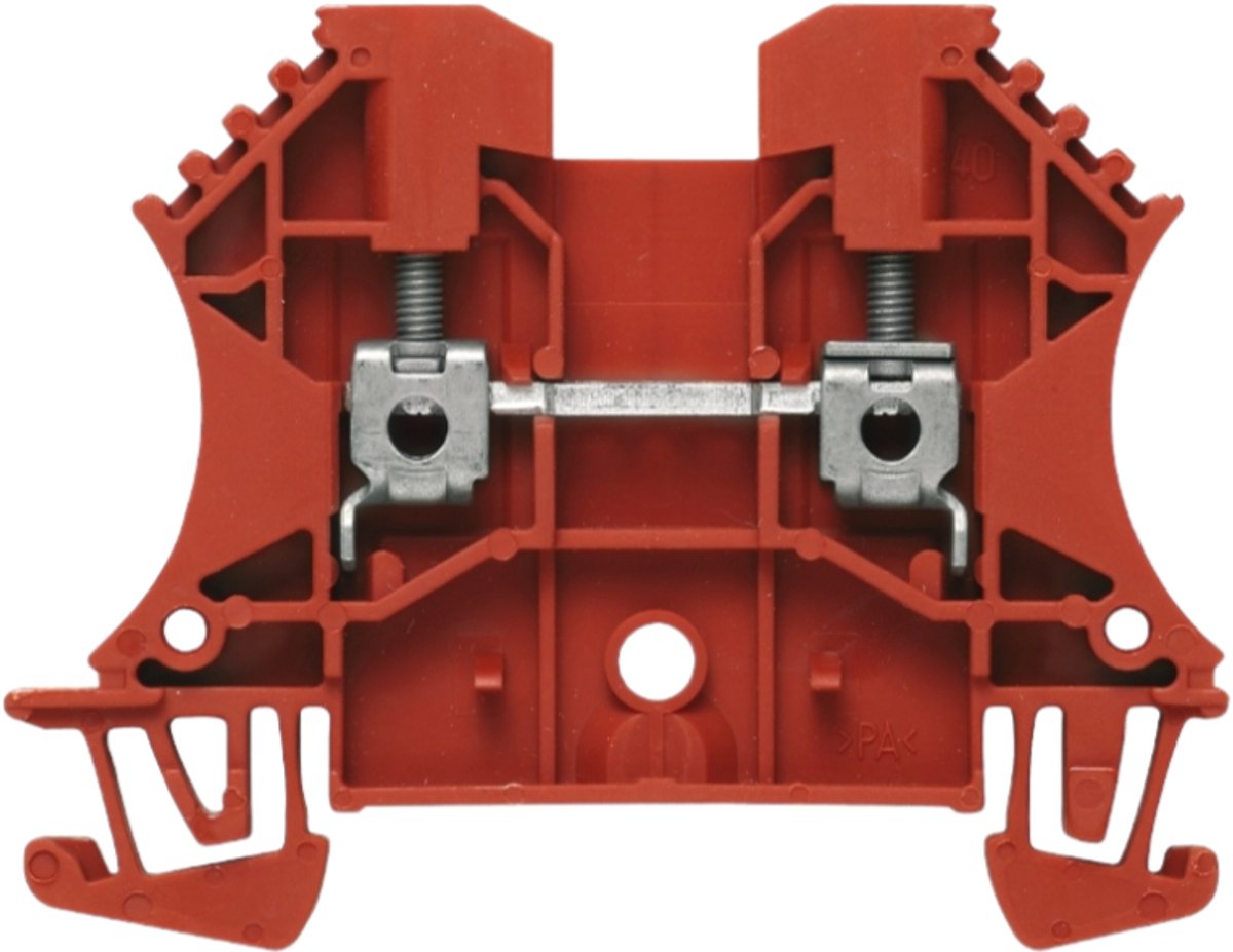 Weidmüller WDU2.5RT WEI VERB.KLEM 2.5MM2 ROOD per 100