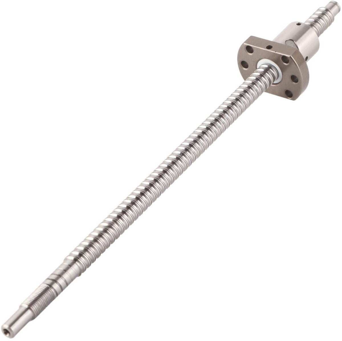 Allecto - Kogelomloopspindel - Gewalste Actuator - 300 mm - Antispeling zonder zijsteunen - Zilver - Precisie en Betrouwbaarheid - Geschikt voor Di...