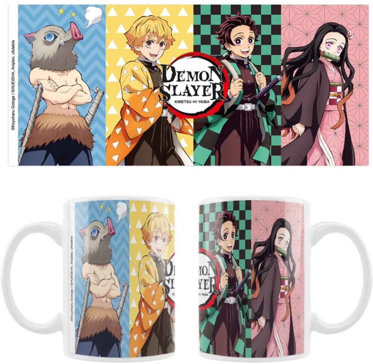 Sakami Merchandise Demon Slayer: Kimetsu no Yaiba Mok / Beker Team Cups & Mok / Bekers