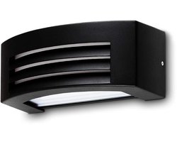 Kwazar Luminaire buitenwandlamp 14W entreelamp wandlamp E27 tuinlamp IP44 buitenlamp ASTO wandlamp zwart