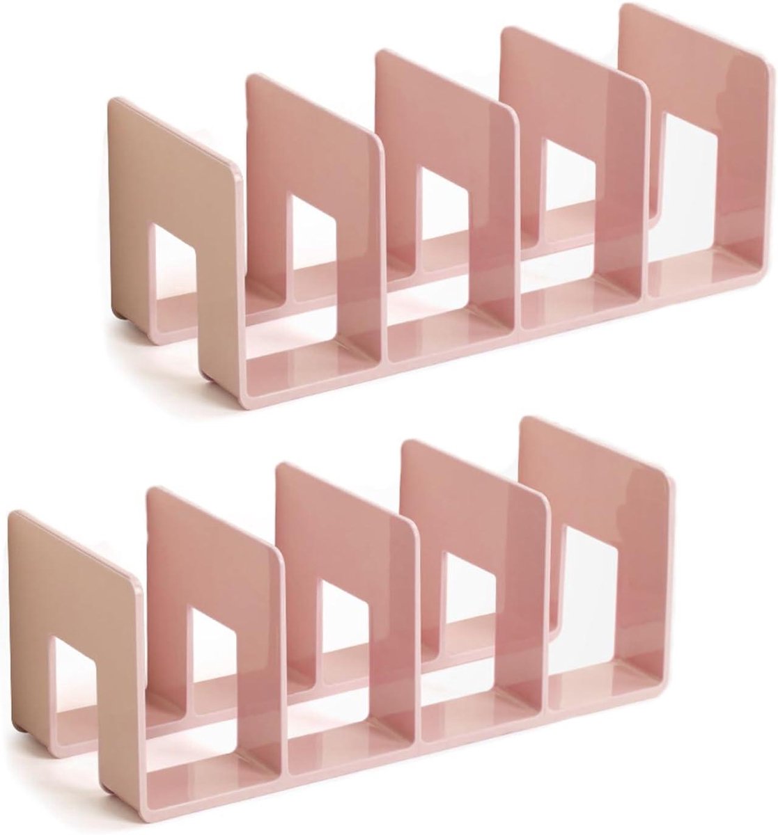 Handtas Organiser - Opberger Tas - Kast Opruimen - Transparant Acryl - 32 x 13 x 14 cm - Roze