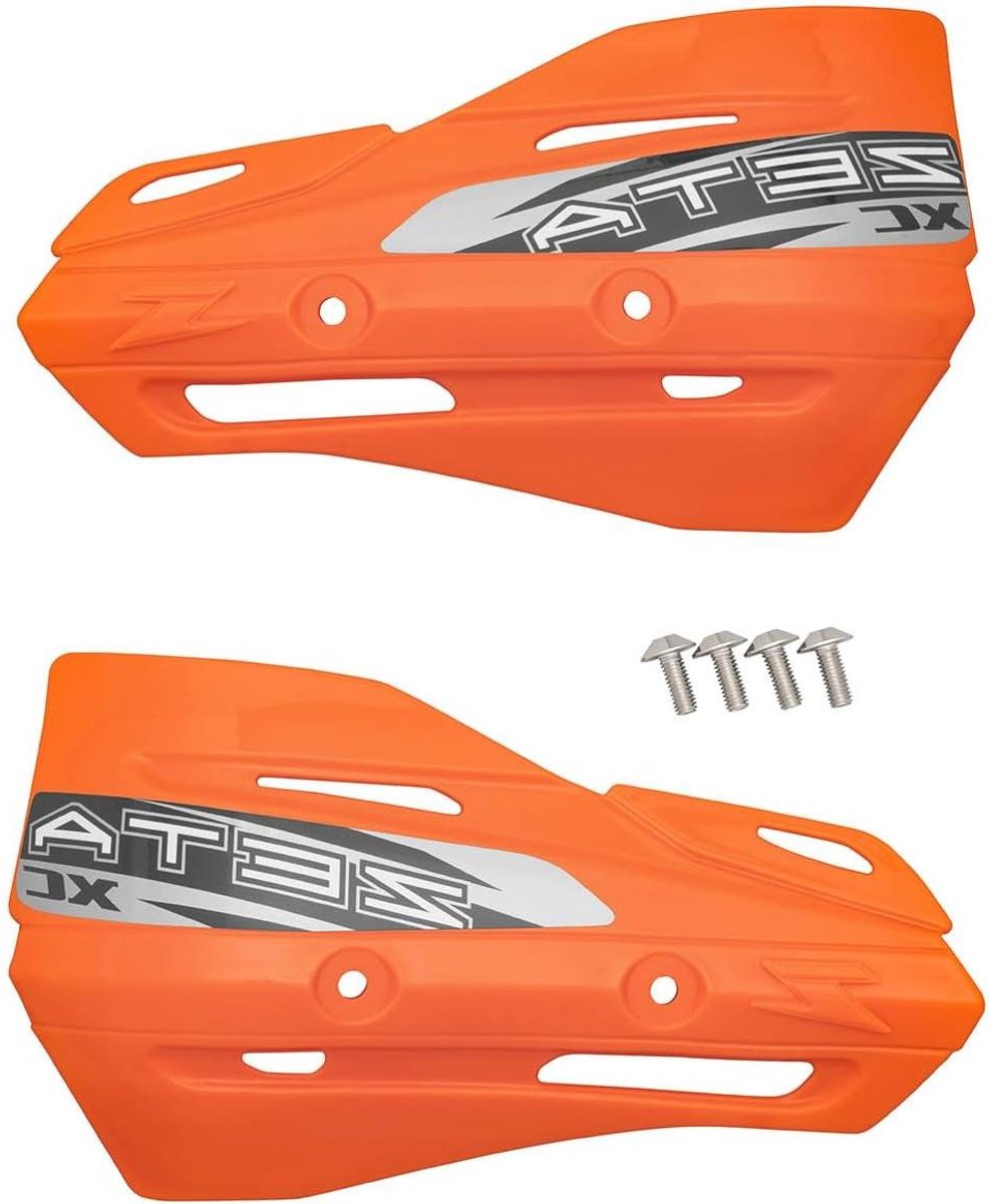 Handkappen Set - Extra Schild - Motor Bescherming - Grotere Deflector - Medium - Oranje
