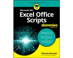 Microsoft 365 Excel Office Scripts for Dummies