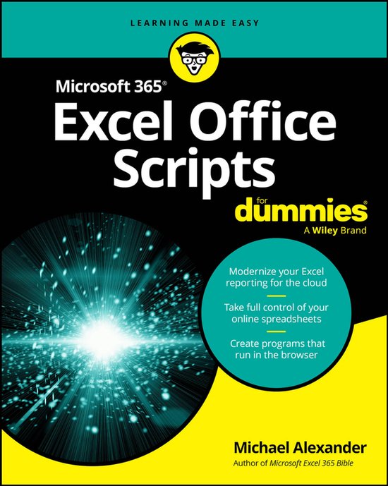 Microsoft 365 Excel Office Scripts For Dummies - cover